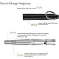 thumbnail image 4 of Dog Whistle, 2 Pack Ultrasonic Dog Whistle Training to Stop Barking for Dogs, Recall Training, Professional Silent Dog Whistle to Stop Barking, 4 of 7