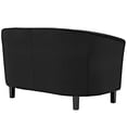 thumbnail image 2 of Modway Prospect Velvet Upholstered Contemporary Modern Loveseat In Black, 2 of 4