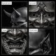 thumbnail image 5 of Máscara de látex para cosplay, máscara Boxwizard Samurai Oni para Halloween, 5 of 7