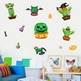 thumbnail image 4 of Halloween Autocollant Mural PVC Citrouille Adorable Mural Imperméable Décoration Murale, 4 of 10