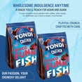 thumbnail image 2 of TONDI CRACKER CHOCO GLAZED - GOLD FUNNY FISH-NO GMO, OVEN BAKED, YEAST FREE 12.34OZ - 2 PACK, 2 of 5
