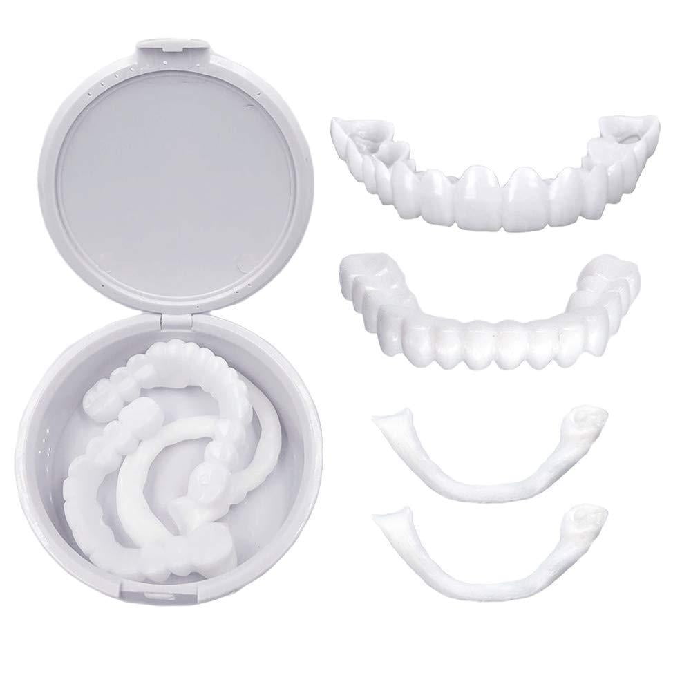 2022 New 2 Sets Of Dentures, Upper And Lower Jaw Dentures, Natural And