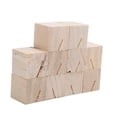 thumbnail image 2 of 10 tarjetas de lugar de madera pulidas a mano Superficie lisa Soporte rústico original para tarjetas de lugar para fiestas Cuadrado, 2 of 10