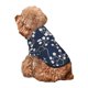 thumbnail image 5 of Balery Cherry Blossoms on Navy Background Sudadera con Capucha para Perros Pequeños – Ropa para Mascotas, Disfraz para Perros y Gatos, Ideal para Fiestas y Cosplay-XX-Large, 5 of 7