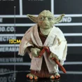 thumbnail image 1 of Stars Wars films série personnage échelle modèle Grand maître Yoda figurine modèle bureau ornement poupée jouets cadeaux d'anniversaire, 1 of 4