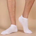 thumbnail image 3 of Calcetines tobilleros transpirables para hombre y mujer, calcetín Unisex de corte bajo, antiolor, absorbente de sudor, 10/20 pares, 3 of 5