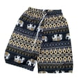 thumbnail image 2 of Pantalones cortos de playa Hombres Mujeres Pantalones cortos hippie Poliéster Cintura elástica Calzoncillos de moda Troncos de playa Patrón de Amarillo SM SunniMix Pantalones de playa, 2 of 8