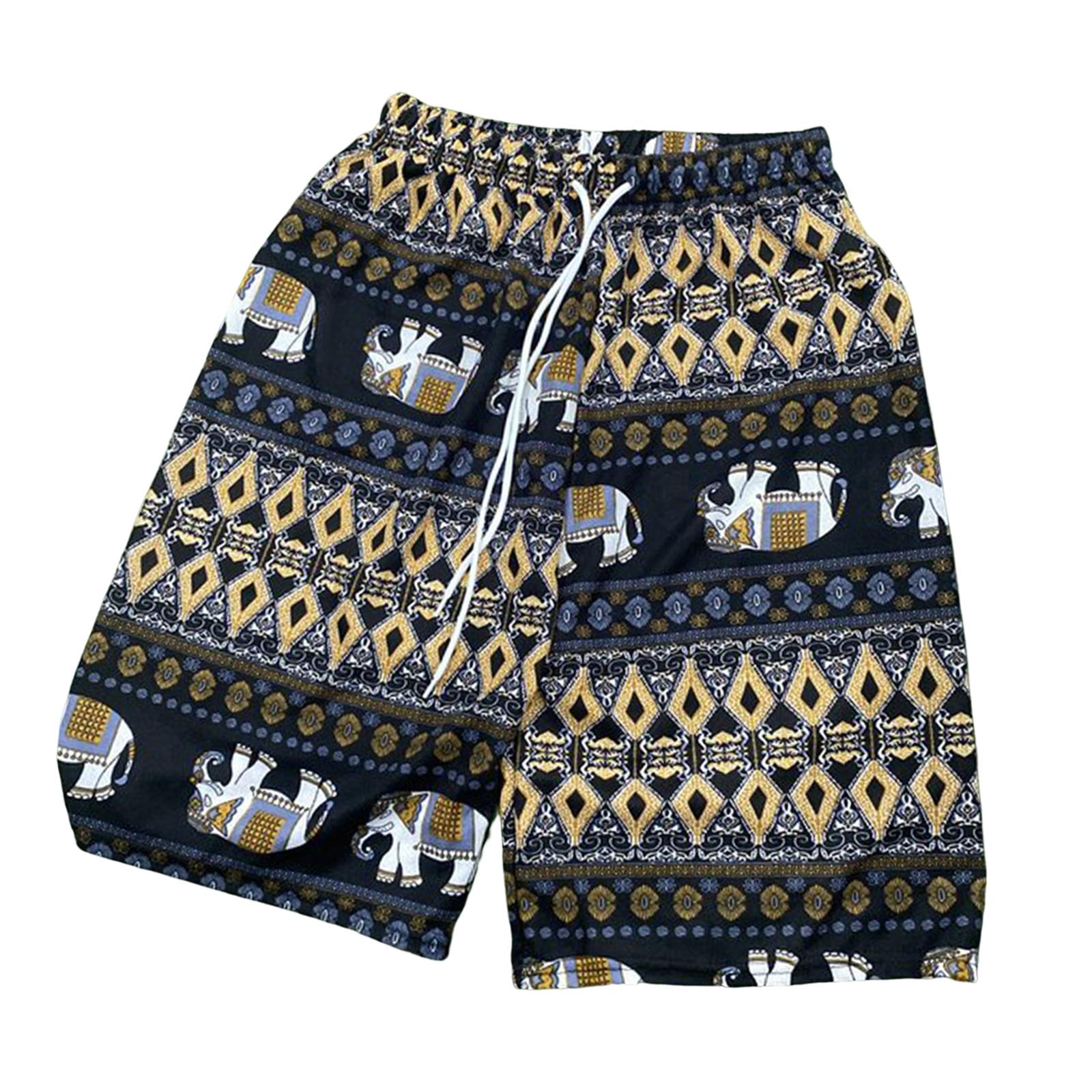 Short Thailand Elephant Pants Summer Beach Shorts For Women Men