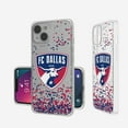 thumbnail image 3 of FC Dallas iPhone Confetti Design Clear Case, 3 of 6