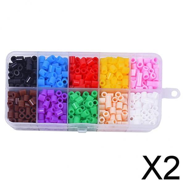 2x Mini Set de de Fusibles de 5 Mm, de , de para Manualidades Y Manualidades para Adultos Y Entusiastas Colores 900PCS 2 piezas