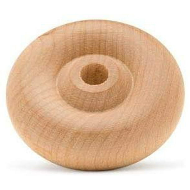 Classic Wooden Toy Wheels and Axles, Great for Crafts Too, 21/2
