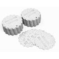 thumbnail image 3 of Inkdotpot 100 Pack Happy Birthday Favor Paper Tags Craft Real Silver Foil Hang Tags, 3 of 6