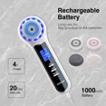 thumbnail image 7 of Face Scrubber Exfoliator with LCD Screen,Rechargeable Facial Cleansing Brush IPX7 Waterproof 3 in 1 Blackhead Remover Vacuum for Exfoliating,Massaging and Deep Pore Cleansing, 7 of 7