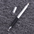 thumbnail image 2 of EeaseCA Universal 2 in 1 Disc and Fiber Tip Capacitive Stylus Touch Screen Pen for All Touch Screen Devices Tablets & Cell Phones (Silver), 2 of 8