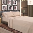 thumbnail image 5 of Juego de Sábanas Queen Size 2800 Hilos Extra Suave Premium Textura Rayada Soft Nature, 5 of 5