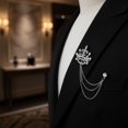 thumbnail image 3 of Broche para traje de hombre 6 piezas, 3 of 7