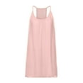 thumbnail image 3 of jsaierl Beach Dresses for Women Spaghetti Strap Back Howllow Out Summer Chiffon Beach Short Dresses for women 2024, 3 of 5