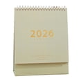 thumbnail image 2 of Dserhfy 2026 Desk Calendar Retro Style Thick Paper Time Management Planner Home Office School Daily Schedule Planner, 2 of 8