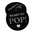 thumbnail image 1 of Inkdotpot Silver Foil Paper Hang Tags Ready To Pop Baby Shower Favor Tags 50 Pieces, 1 of 6
