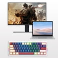 thumbnail image 5 of Teclado para juegos de 61 teclas, interfaz tipo C, retroiluminación RGB de 1000 mAh para tableta y portátil, 5 of 5