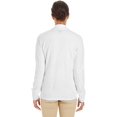 thumbnail image 2 of Harriton Ladies' Pilblocâ„¢ V-Neck Button Cardigan Sweater, 2 of 3