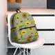 thumbnail image 5 of Disketp Sage Green With Sunflowers Mochila Ligera Clásica con Múltiples Bolsillos, Mochila Casual para Hombre y Mujer, Ideal para Escuela, Trabajo y Viajes, 5 of 6