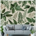 thumbnail image 4 of Orinice Leaves Plants Wallpaper Tapestry Wall Hanging Unique Style Graphic Tapestries Home Wall Decor Art for Living Room Bedroom Apartment Farmhouse Dorm - 4 Sizes Available 40x30inch, 4 of 6