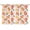 White-135, variant on Boys Girls Kids Nursery Curtains Orange Print Pattern Window Drapes for Living Room Bedroom Playroom Decor Rod Pocket 52x84Inch 2 Panels