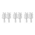 thumbnail image 4 of serony 2pcs/set Garden With Stackable Plant Climbing Trellis Durable And Lightweight black Regular style,2 sets 3Set, 4 of 6