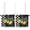 Lemonidt3714, variant on Valances for Windows Rod Pocket Light Filtering Small Window Curtains Rustic Lemons and Flowers Burlap Texture Black and White Plaid Valances for Living Room, Bathroom Window Curtain 54"x18"