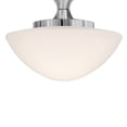 thumbnail image 6 of 47813CM Hinkley Lighting Knox - 12W 1 LED Small Semi-Flush Mount-9.75 Inch Tall and 12 Inch Wide-Chrome Finish, 6 of 6