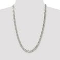 thumbnail image 4 of Primal Silver Sterling Silver 7.5mm Pave Curb Chain, 4 of 4