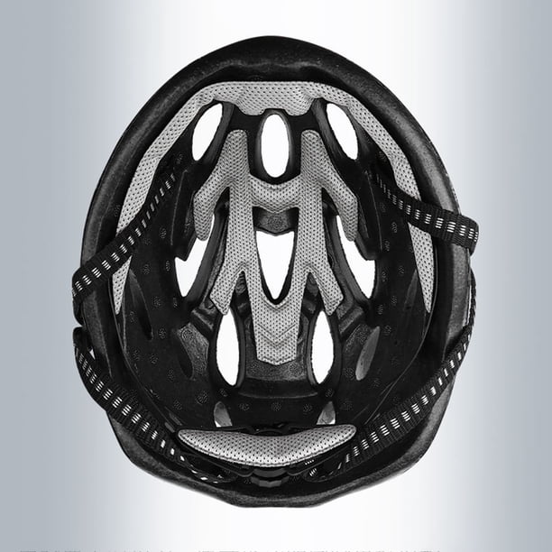 Casco de bicicleta Ciclismo portátil Ciclismo Saft Cascos para hombres Mujeres (Negro Azul) Hugtrwg Accesorios para bicicletas