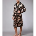 thumbnail image 2 of GHSDFBB Menu2019s Lightweight Satin Sleep Robe Kimono Gown, Bathrobe for Men Long Style, 2 of 3