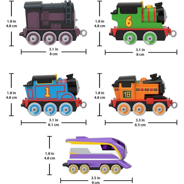 Thomas & Friends: 5 Push-Along Trains for Preschool - Walmart