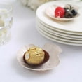 thumbnail image 2 of Efavormart 24 Pack | 3.5" Mini Sea Shell Wheat Straw Fiber Snack Serving Trays, Biodegradable Appetizer Dessert Plates, 2 of 11