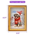 thumbnail image 5 of Hello Winter Mastiff Smiling in Red Scarf Hat Welcome Christmas Acrylic Plaque with Wood Photo Frame Box Mastiffs Dog Lover Gifts Idea Light Box - 00017, 5 of 5