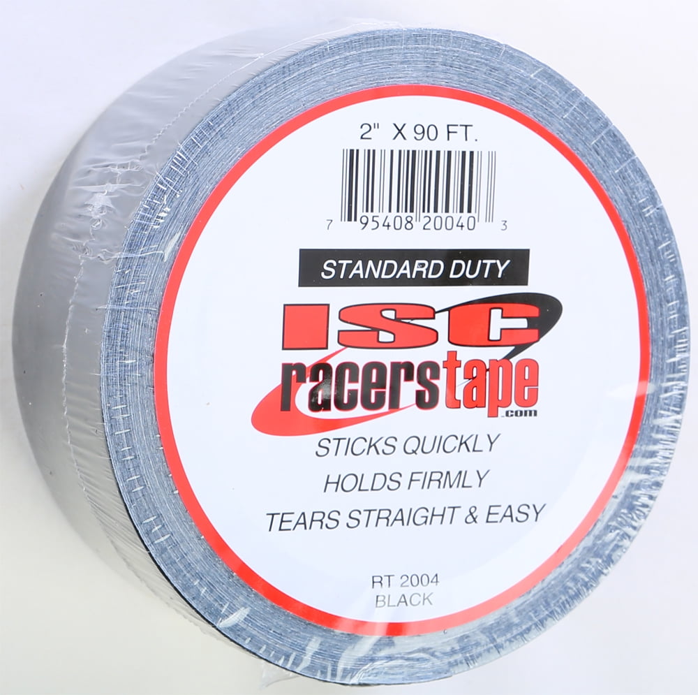 Isc RT2004 Top-Grade Colored Duct Tape - 2in. x 90ft. - Black