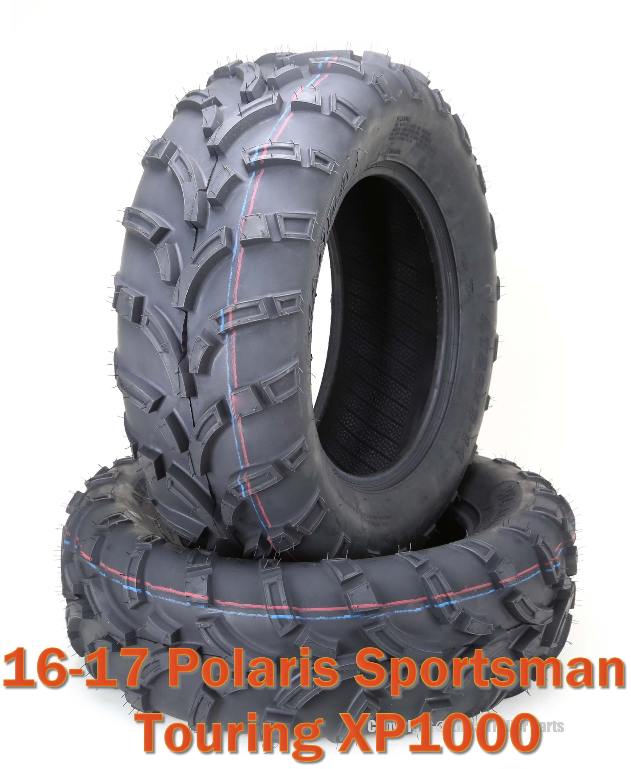 (2) WANDA 26x914 Front ATV Tire Set for 1617 Polaris Sportsman