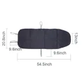 thumbnail image 4 of Txmasen Car Seat Towel Cover Sweat Absorbed Waterproof Front Seat Protector Car Interior Black, 4 of 9