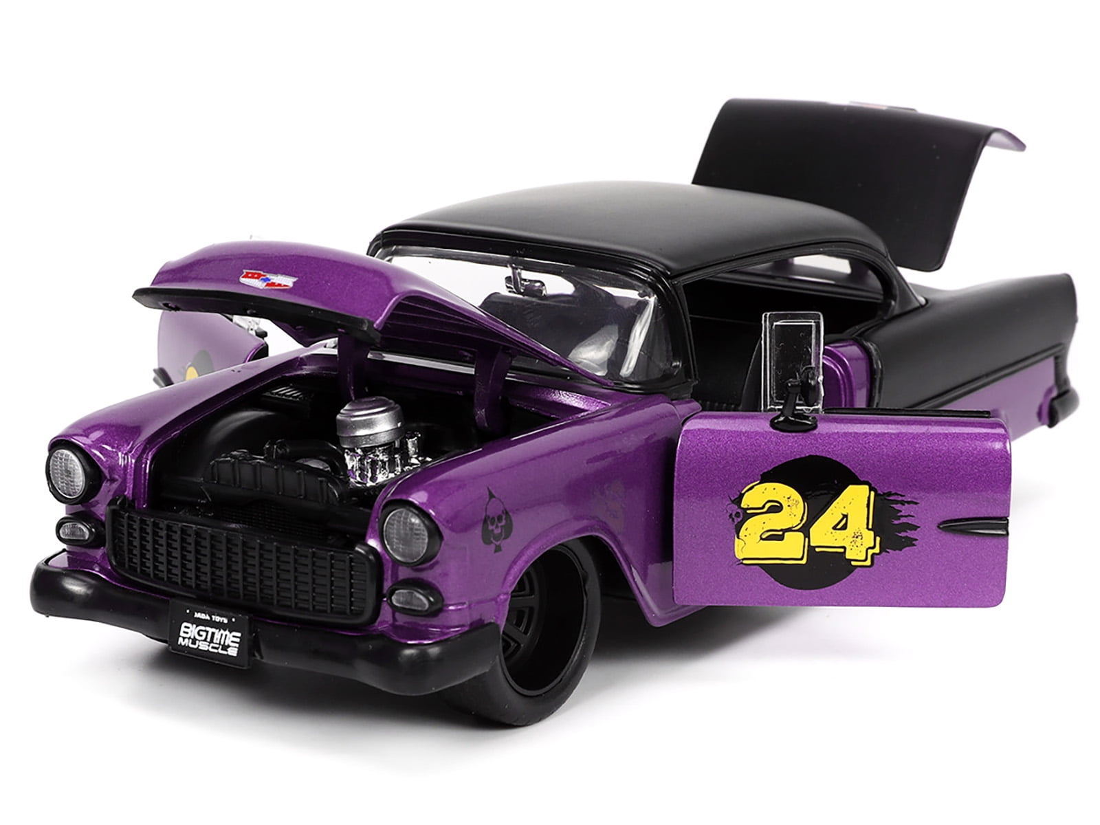 1:24 Big Time Muscle 1955 Chevy Bel Air 1955 Chop Top