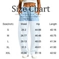 thumbnail image 4 of Evdexr Sweatpants for Women Solid Drawstring Elastic Waist Pants Barrel Baggy Wide Leg Comfy Trousers Trendy Comfortable Soft Joggers with Pockets Pink S, 4 of 6