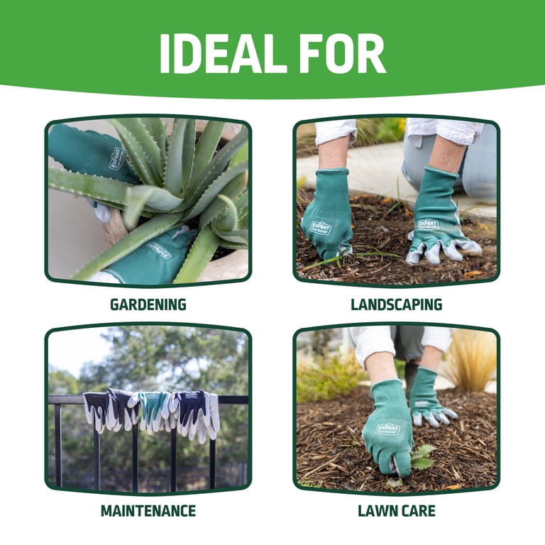 Expert Gardener Smooth Nitrile Gardening Gloves, Size S - Walmart.com
