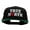 Black, variant on True North Embroidered Wool Blend Snapback - Silver OSFM