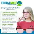 thumbnail image 4 of Migraine Glasses for Migraine Relief and Light Sensitivity Relief - Terramed Juri Unisex Migraine Glasses Women or Men | Fl-41 Migraine Glasses for Computers Indoor Reading Photophobia Eye Strain, 4 of 8