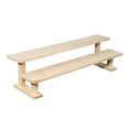 thumbnail image 4 of Tnarru Figure Display Stand Storage Shelf Decoration Multifunctional Perfume Organizer Wooden Display Riser for Cosmetics Countertop 2 Tier 40cm, 4 of 7