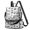 Basketball and Heart White Pattern, variant on Basketball and Hoop White Pattern Fashion Backpack, Fashion Handbag Backpack with Side Bottle Pockets & Convertible Strap, Water Repellent Polyester Gifts for Birthday Christmas Thanksgiving