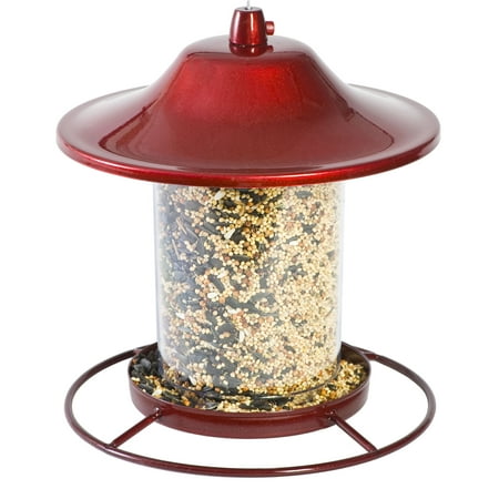 10 Lb Squirrel - Perky-Pet 2 lb Red Sparkle Panorama Feeder