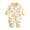 E97 Orange, variant on Newborn Baby Boys Jumpsuits Crew Neck Button Down Fruit Print Long Sleeve Romper For Baby Spring Autumn Soft Clothes Mint Green Size 3-6 Months