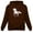Brown, variant on Tstars Women's Horse Lover Hoodie - Ideal Gift for Equestrians - Perfect Winter Birthday Gift for Women who Love Horses - Love Horses Graphic Print - Warm & Cozy Long-Sleeve Top